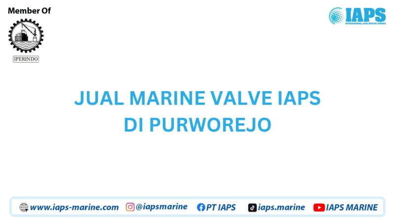 Jual Marine Valve IAPS di Purworejo - Lainnya
