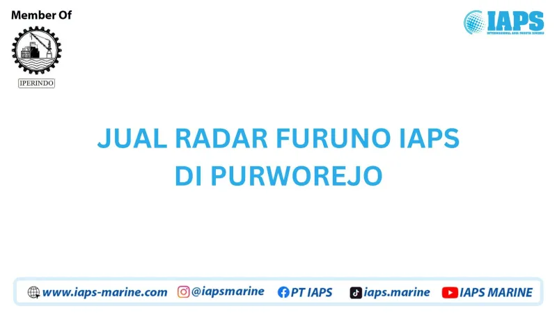 Jual Radar Furuno IAPS di Purworejo - Lainnya