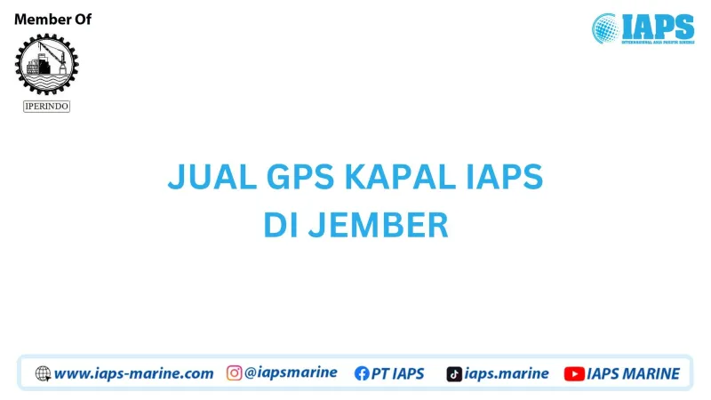 Jual GPS Kapal IAPS di Jember - Lainnya