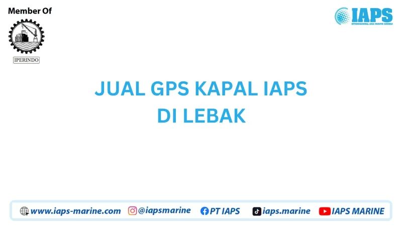 Jual GPS Kapal IAPS di Lebak - Lainnya