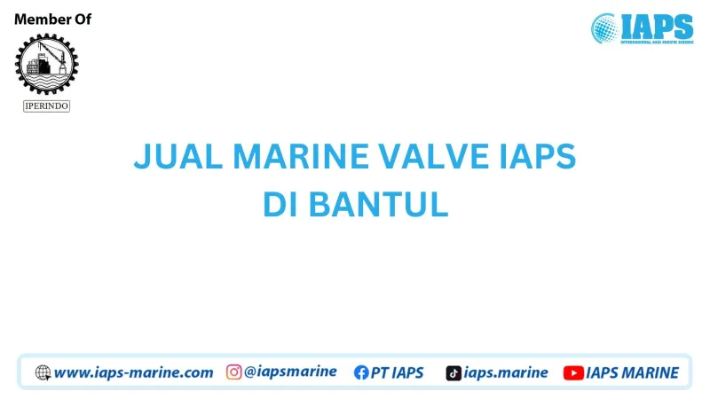 Jual Marine Valve IAPS di Bantul
