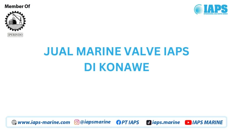 Jual Marine Valve IAPS di Konawe - Lainnya
