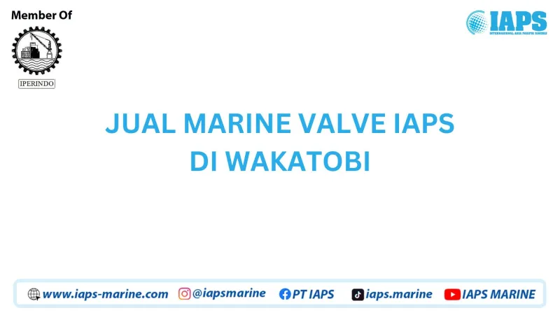 Jual Marine Valve IAPS di Wakatobi - Lainnya